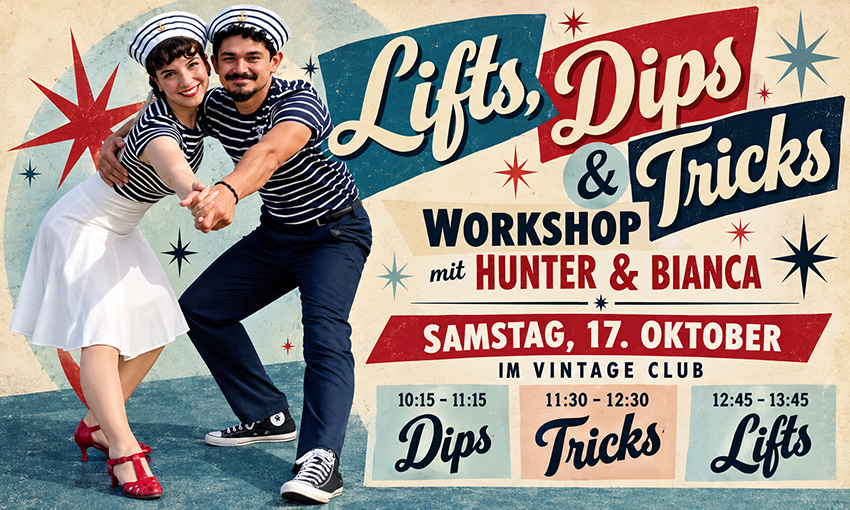 Lifts, Dips & Tricks mit Hunter & Bianca